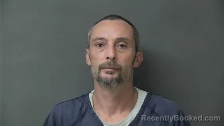 Mugshot of Jeremy Dale Mckinney booked in Howard County, Indiana on August 17, 2026