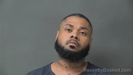 Mugshot of Alexander Devon Collazo booked in Howard County, Indiana on August 18, 2026