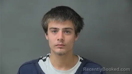 Mugshot of Ethan Elisha Cooksey booked in Howard County, Indiana on August 19, 2026