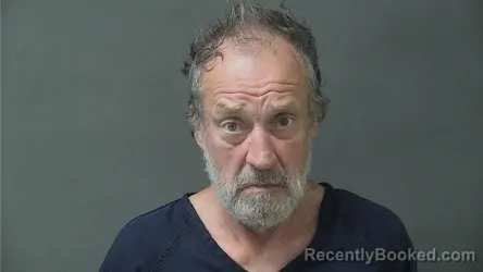 Mugshot of Harold Edward Nichols booked in Howard County, Indiana on August 21, 2026
