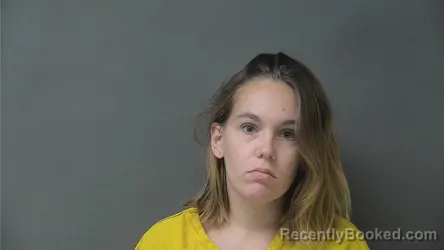 Mugshot of Olivia Kay White booked in Howard County, Indiana on August 21, 2026