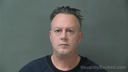 Mugshot of Christopher Paul Johnson booked in Howard County, Indiana on August 23, 2026