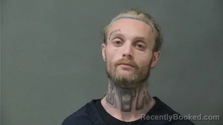 Mugshot of Graham Jeremiah Joseph Jr Saunders booked in Howard County, Indiana on August 26, 2026