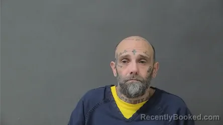 Mugshot of Paul Patrick Clark booked in Howard County, Indiana on August 28, 2026