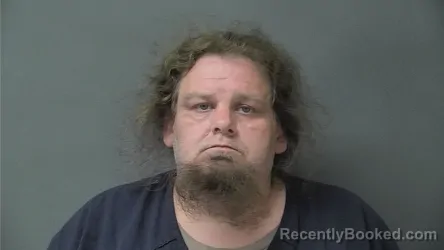 Mugshot of Steven James Reed booked in Howard County, Indiana on September 14, 2026