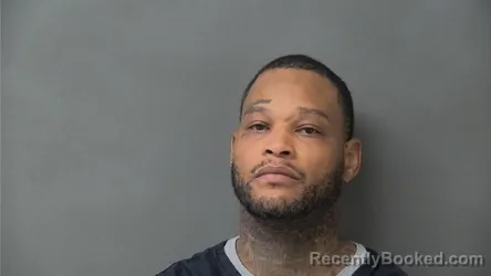 Mugshot of Reginald Justin Prather booked in Howard County, Indiana on September 18, 2026