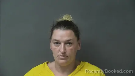 Mugshot of Kristina Marie Zook booked in Howard County, Indiana on October 1, 2026