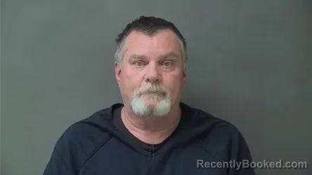 Mugshot of David Myron Robbins booked in Howard County, Indiana on October 4, 2026