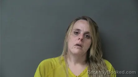 Mugshot of Abigail Loraine Henry booked in Howard County, Indiana on October 8, 2026