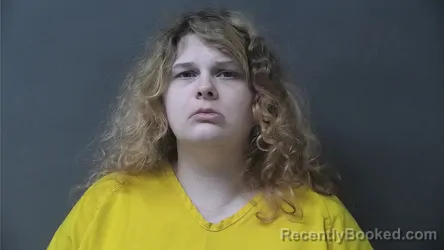 Mugshot of Heather L.H. Buchanan booked in Howard County, Indiana on October 9, 2026