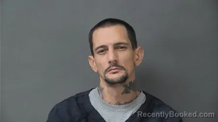 Mugshot of Jason Lee Forey booked in Howard County, Indiana on October 13, 2026