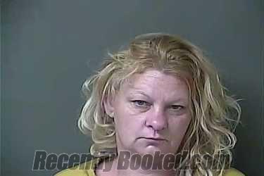 Booking photo from Howard County, Indiana