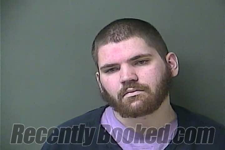 Booking photo from Howard County, Indiana