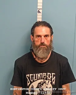 Booking photo from Huntington County, Indiana