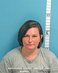 Mugshot of TARA MELISSA CHAFFEE booked in Huntington County, Indiana on July 15, 2026