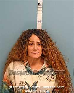 Booking photo from Huntington County, Indiana