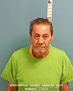 Mugshot of JAMES RANDALL THACKER booked in Huntington County, Indiana on May 31, 2026