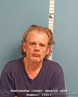 Mugshot of DARREN EUGENE STOLTZ booked in Huntington County, Indiana on April 9, 2026