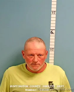 Mugshot of SCOTT A BROWN booked in Huntington County, Indiana on May 1, 2026