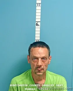 Mugshot of TERRY LEE CARR booked in Huntington County, Indiana on August 2, 2026