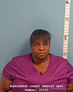 Mugshot of CORINA LATRICE CONNOR booked in Huntington County, Indiana on April 8, 2026