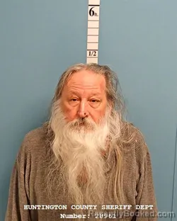 Mugshot of RODNEY EUGENE WILSON booked in Huntington County, Indiana on April 3, 2026