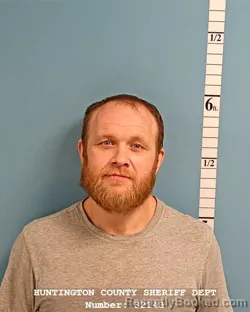 Mugshot of TRENT MICHAEL BURCHELL booked in Huntington County, Indiana on May 20, 2026