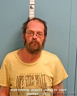 Mugshot of EDDIE DANIEL HERRING booked in Huntington County, Indiana on April 1, 2026