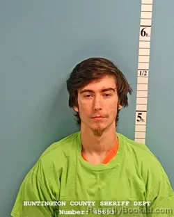 Mugshot of DAMION ALEXANDER LEE NICKENS booked in Huntington County, Indiana on April 9, 2026