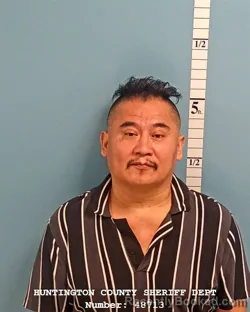 Mugshot of JOSE MOYOTL booked in Huntington County, Indiana on April 27, 2026