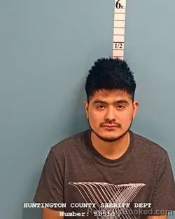 Mugshot of CARLOS MANUEL TEMICH-MONTES booked in Huntington County, Indiana on April 8, 2026