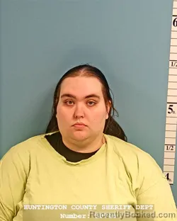Mugshot of KYLEE ANN MURPHY booked in Huntington County, Indiana on April 27, 2026