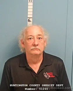 Mugshot of MICHAEL LYNN ARMSTRONG booked in Huntington County, Indiana on June 3, 2026