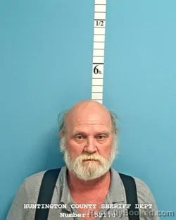 Mugshot of Timothy Leon Reed booked in Huntington County, Indiana on August 31, 2026
