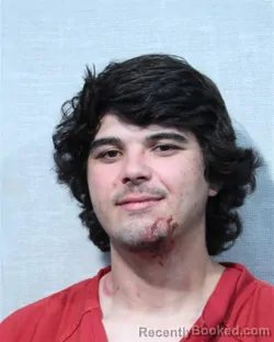 Mugshot of Trenton Lee Baughman booked in Jackson County, Indiana on September 6, 2026