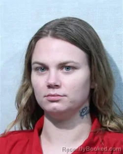 Mugshot of Tesa Jade Burke booked in Jackson County, Indiana on October 25, 2026