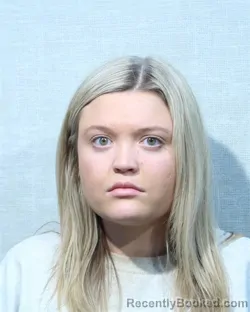 Mugshot of ELLA GRACE ROBERTS booked in Jackson County, Indiana on March 6, 2026