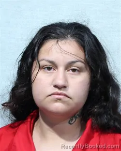Mugshot of Natalie Irma Andujo booked in Jackson County, Indiana on August 25, 2026