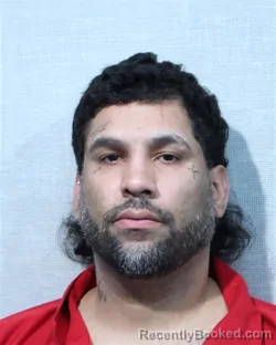 Mugshot of Eric Miguel Montalvo booked in Jackson County, Indiana on September 14, 2026