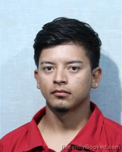 Mugshot of Axel Oswaldo Diaz Interiano booked in Jackson County, Indiana on September 4, 2026