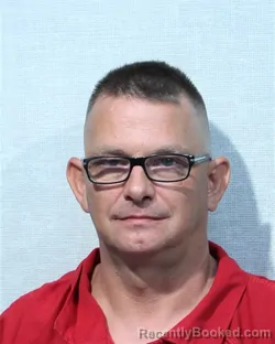 Mugshot of ROBERT CHAD HUBBARD booked in Jackson County, Indiana on July 18, 2026