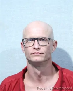 Mugshot of Christopher Allen Hickman booked in Jackson County, Indiana on October 1, 2026