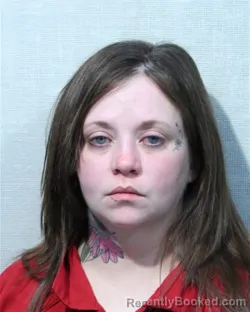 Mugshot of Megan Elaine Blake booked in Jackson County, Indiana on September 14, 2026