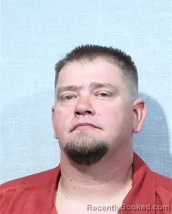 Mugshot of CHRISTOPHER ALAN OBLAK booked in Jackson County, Indiana on August 3, 2026