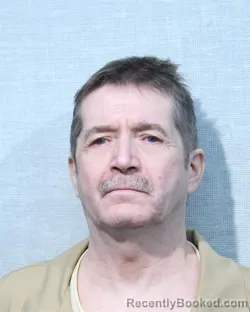 Mugshot of Edwin Lee Barker booked in Jackson County, Indiana on October 25, 2026