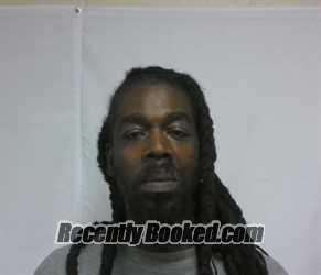 Booking photo from Hoke County, North Carolina