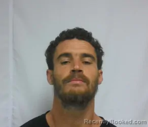 Mugshot of JUSTIN SAMUEL LOWERY booked in Hoke County, North Carolina on March 25, 2026