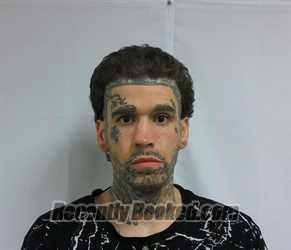 Booking photo from Hoke County, North Carolina
