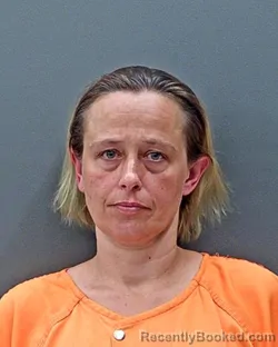 Mugshot of ANGELA FAYE HORNBECK booked in Jasper County, Indiana on April 22, 2026