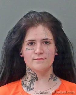 Mugshot of IZZABELLE RACHEL RENTSCHLER booked in Jasper County, Indiana on March 28, 2026